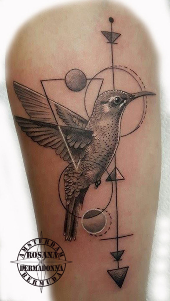 Humming Bird Tattoo