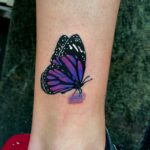 Butterfly Tattoo, Small Tattoo, Colour Tattoo, Amsterdam Tattoo, Magali Blackspirit