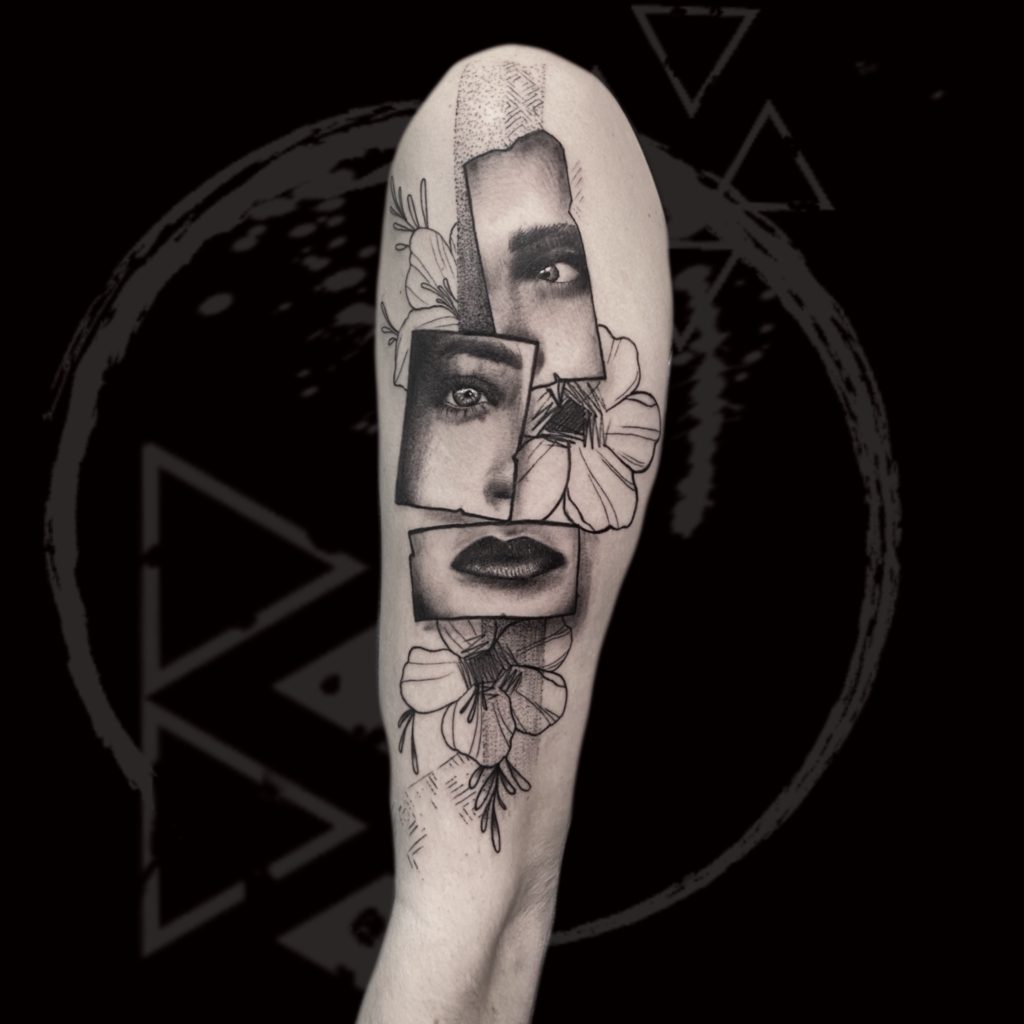 Modern Realism Tattoo, Contemporary Tattoo, Portrait Tattoo