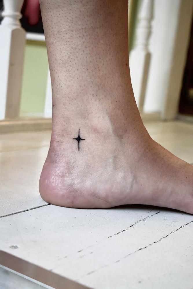 Small Tattoo, Ankle Tattoo, Cute Tattoo, Amsterdam Tattoo